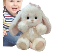 Genérico Bunny Making Kit - Plush Doll Sewing Set Includes Felt Materials Instruction Manual Posable Joints Creative DIY Arts Crafts Project | Cute Animal For Adults Children Home School Activity