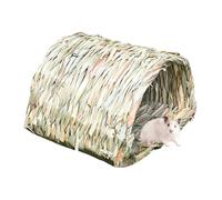 Generico Bunny Nest - Bunny Grass | 9.05x7.48x6.69 Pulgadas Túnel de Hámster | Castillo Reed Sleeping | Heno de la casa Animal | Provacciones para animales domésticos trenzados a mano