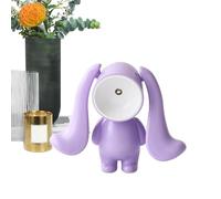 Generico Bunny Night Light, 2,76 x 1,77 x 3,15 in Cartoon Bunny Lamp, Pink/Purple/Blue/Yellow Animal Nighttime Light, Compact Led Bedtime Sidelight, Reusable Bedroom Evening Radiance for Home