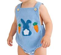 Genérico Bunny Onesie Kids, Easter Bunny Costume Pajamas, Soft Animal Onesie Outfit with Hood Ears, Cute Dress Up Costume Sleepwear, Kids Animal Clothes for Home Nursery Party Photoshoot Travel