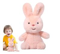 Genérico Bunny Plush, Cute Rabbit Hugging Toys, 11.81 Inches Adorable Compact Collectible Playful Companion, Cozy Comfort Hugging Doll Toy for Thanksgiving, Birthday, Easter