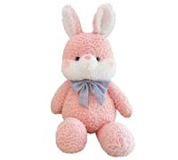 Genérico Bunny Plush, Stuffed Rabbit, Animal Toy, Realistic Soft Figure, Hugging Pillow Doll, Safe Cotton Filling, 13.78 Inches, for Easter Gift Idea, Bedroom Decor, Living Room Cuddle Companion