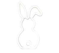Genérico Bunny Shape LED Neon Signs | Rainbow Bunny Neon Lights for Children Room Decoration - Cartoon Spring Lamp Rabbit Signs For Teen, Kids, Girls, Children