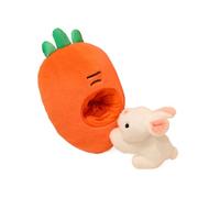 Genérico Bunny Stuffed Animal - Soft Cute Carrot Plush Toy | Children's Throw Pillow For Kids Teens, Plush Bunny Doll For Boys Girls, Nursery Bedding, Birthday Party Gift For Family Sleepovers