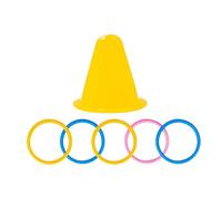 Genérico Bunny Toy - 0.4 Inch Interactive Puzzle Stacking Game | PP Material - Small Animal Intelligence Toy For Rabbits Hamsters Birds Kittens Promoting Mental Stimulation and Active Play Indoors