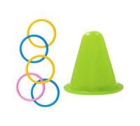 Genérico Bunny Toys - 8x8cm Stacking Interactive Puzzle Rings For Small Animals | Training Ring Toy For Kitten Ferret Squirrel Chinchilla Hamster Gerbil Indoor Outdoor Cage Play Exercise