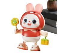 Genérico Bunny Toys para - 48 Canciones Mascota eléctrica | Juguetes interactivos de Conejito, para Entrenamiento de elevación de Cabeza, estantería para Dormitorio Junto a la Cama para y