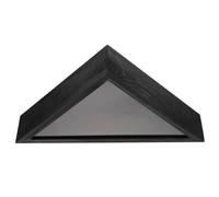 Genérico Burial Flag Display Case, 24.6x17.5x17.5in Hardwood Wall-Mounted Flag Box, Desktop Display Supplies for Collectors, Patriots, Museum, Home, Office, Living Room