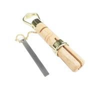 Genérico Burnisher Cue Tip Clamp File, Pool Stick Tip Shaper, Billiards Club Repair Tool, Cue Tip Maintenance Tools, Wooden Maintenance Tool for Cues, Billiards Supplies for Players