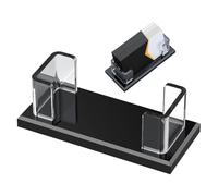 Genérico Business Card Holder, Clear Acrylic Display Stand, 4.53x1.97x1.52 Inches, Organizer, Professional Card Storage for Meeting, Conference, Trade Show, Seminar, Front Desk