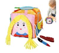 Genérico Busy Box Educativo - Desarrollo de Motricidad Fina,Aprendizaje de Habilidades Básicas a través del Juego | para Práctica Educativa, Juego, Cumpleaños, Guardería y Hogar -