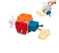 Genérico Busy Cube Kids Toy 15x8cm/5.91x3.15 Inches | Hand-Eye Coordination Wooden - Child Busy Game Activity Cube | For Boys Girls Preschoolers Cradle Living Room Bedroom Travel Kindergarten