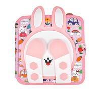 Generico Busy Toy Felt Portable Early Education Board for Kids Kids Girl Preschoolers Indoor Living Room Bedroom Travel Featuring Interactive Pages, The facilitates Skill