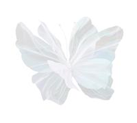 Genérico Butterfly Art Wall Decor - Silk Fabric Large Ornaments, Vivid Wing Home Decoration, Fake Lifelike Sculpture, Hanging 3D Display | Vibrant Aesthetic Mural, Realistic For Garden, Bedroom