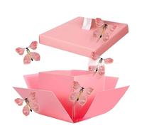 Genérico Butterfly Fly Away, Photo Arrangement Container, Money Gift Box, Decorative Feature Creative Display and Surprise, for Toys Money Flower Birthday New Year Graduation Spring Christmas Wedding