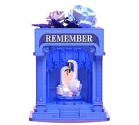 Genérico Butterfly Garden 3D Blocks with LED, Romantic 3D Book Flower Bouquet Butterfly Building Set, No-Wilt Botanicals Building Blocks for Home Office Desk Decor