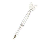 Genérico Butterfly Pens - Colorful Gel Ink Writing Set for School Office Journaling | Smooth Flow Ballpoint with Decorative Butterfly Top Cute Stationery Gift for Students Writing Craft Use