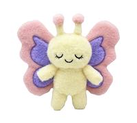Genérico Butterfly Toy - Plush Doll For Bedroom Decor | Soft Velvet and Cotton with Gentle 3D Wings, Adorable Crib Companion, For Children, Birthday, Gift, Travel, Bedtime, Playtime Fun