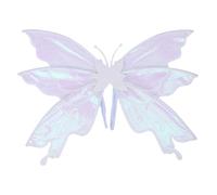 Genérico Butterfly Wings, Fairy Wings, Sparkly Dress Up Accessories for for Adults Women Girls Halloween Costume Parties Cosplay Festivals, Fabric Material, 24.41x19.69 Inches, 100g