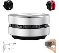 Genérico Buzzgo Echo Speaker, Bluetooth Mini Speaker Bone Conduction Portable WirelessSpeaker, Turn Any Surface into aSpeaker, Music Player with Suction Cup for Bath, Home, Outdoor, Travel (White)