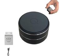 Genérico Buzzgo Speaker, Buzzgo Echo Speaker, 2025 Bluetooth Mini Speakers Bone Conduction, Stereo Bass Portable Small Wireless with Suction Cup (Black)