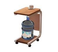 Genérico C Shaped End Table, Small Side Table, Movable Couch Companion, Compact Space Saver, Ideal for Home, Living Room, Bedroom, Apartment, and Workplace, 15.75x11.02x24.8 Inches