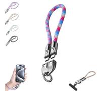 Genérico C to C 240w Charging Cable with Wearable Bracelet Design, Cable Portable Fashion Bracelet Charger Blazing 240w Fast Charging Charge Laptops for Laptop, Tablet, Smart Phone (Pink,0.3m)