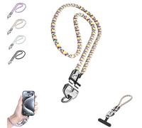 Genérico C to C 240w Charging Cable with Wearable Bracelet Design, Cable Portable Fashion Bracelet Charger Blazing 240w Fast Charging Charge Laptops for Laptop, Tablet, Smart Phone (Rainbow,1.2m)