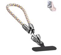 Genérico C to C 240w Charging Cable with Wearable Bracelet Design, Data Transfer & Phone Charger, Portable Fashion Fast Charger Cable, for Laptop, Tablet, Smart Phone (Colorful2,0.3m)