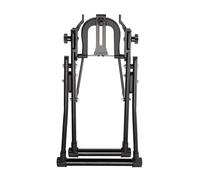 Generico Caballete para centrado de bicicleta,Soporte profesional ruedas bicicleta trabajo pesado Soporte rueda bicicleta neumáticos plegable