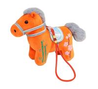 Genérico Caballo Chino de Peluche - 13x7x12 Cm | Decoraciones de Año Nuevo Asiático | Juguete Animal acolchado para el hogar, sala de juegos, guardería y viaje en coche
