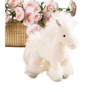 Generico Caballo De Peluche,2026 Año Del Caballo Juguete De Peluche | Muñeca Suave de Compañía,para Habitación de Niños Escritorio Sofá