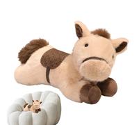 Generico Caballo de peluche - 30 cm de peluche tumbado suave y adorable | Animales de - para adultos, coleccionistas, niñas, niños, todas las edades, juego de ficción, cumpleaños, favores de