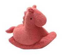 Genérico Caballo de peluche - Caballo mecedor 40 cm | Dulce Realista Ornamento de Oficina Animal, Compañero de Sueño Jugador para Sofá, Dormitorio, Habitación Infantil