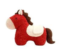 Genérico Caballo De Peluche - Figuras y Tiernas,Peluche Pequeño De Caballo,para Adultos Niños Familias Coleccionistas Juego Simbólico Cumpleaños Decoración Habitaciones