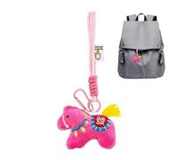 Genérico Caballo de Peluche | Llavero de Animal del Año Nuevo Chino - de Peluche de Caballo para Año Nuevo Chino - para Niños, Cumpleaños, Mochila, Cartera y Bolso de Mano