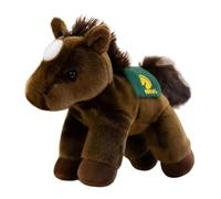 Genérico Caballo de Peluche - Mascota 2026 Adorable Decoración Hogar Muñeca | dulce lindo caballo de peluche | para coleccionistas Halloween Navidad Cumpleaños San Valentín