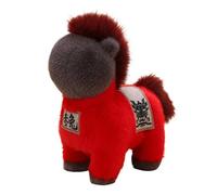 Generico Caballo de Peluche - Suave para mimar y Apto para la Piel | Juguete de Peluche Año del Caballo para niños, para Hermanas, Amigos, coleccionistas, Novia, sofá, sofá, Escritorio,