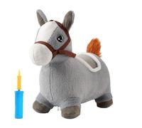 Genérico Caballo Saltarín Infantil - Juguete Hinchable De Caballo Saltador - Juguete Interactivo De Peluche para Desarrollo del Equilibrio para Niños Y Niñas De 2 A 5 Años Cumpleaños Navidad