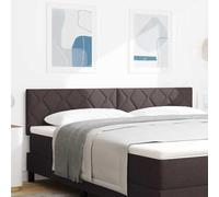 Genérico Cabecero con Luces de Tiras LED con cabecera Marrón 180 cm Tela,Mobiliario,Camas y Accesorios,Cabeceros y pies de Cama,Marrón,11.1 KG,3338242