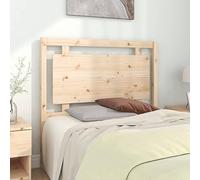 Genérico Cabecero de Cama Madera Maciza de Pino 105,5x4x100 cm,Camas y Accesorios,Cabeceros y pies de cama-817925