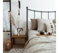 Genérico Cabecero de forja Modelo Villafranca De Córdoba, Hecho a Mano en Nuestros Talleres Andaluces. Disponible en Varias Medidas y Colores (para Cama de 180 Cm, 19. Blanco)