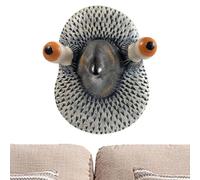 Genérico Cabeza De Animal Para Pared | Decoraciones De Pared De Aves Y Animales | Ornamento Estatua Colorida Para Decoración Del Hogar En Sala Comedor Cocina E Interiores