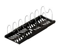 Genérico Cabinet Organizer for Pots And Pans, Expandable Pots And Pans Organizer Under Cabinet, Storage Organiźer Holder Rack with 7 Adjustable