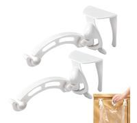 Genérico Cabinet Trash Bag Hanger - 5.8x7.2 cm Foldable Rack for Kitchen, Office with Space-Saving Waste Holding Function, Grocery Bag Container for Under Sink, Laundry, Dorm Easy Organization