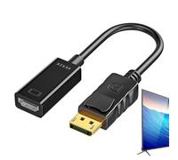 Generico Cable 4K - High-Speed Display Port to HDMII Adapter Lead for Monitor PC Laptop Graphics Card - Gold-Plated Connector for Video Audio Transmission - 2 Metre