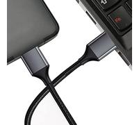 Generico Cable alargador USB, extensión USB 3.0 macho a hembra, nailon compatible con webcam, teléfono, ratón, teclado, impresora, disco duro, auricular