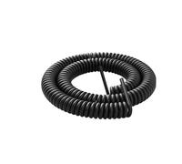 Genérico Cable de alimentación en espiral resorte, chaqueta poliuretano PUR retráctil 2/3/4/5/6/7/8 núcleos, Control señal extendido flexible y extensible(,1M Extended,15AWG 1.5mm2)
