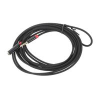 Genérico Cable de Audio de 3,5 Mm Macho a Hembra Micrófono, Extensión de 2 M, Nylon Trenzado y Aleación de Aluminio para Home Theater y Ktv