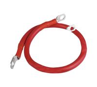 Genérico Cable de batería,Cable de batería - Conector de cable de 8AWG | Cables automotrices de alta resistencia, cable inversor de, cables de puente de 19,69 pulgadas para coche camión RV Sola